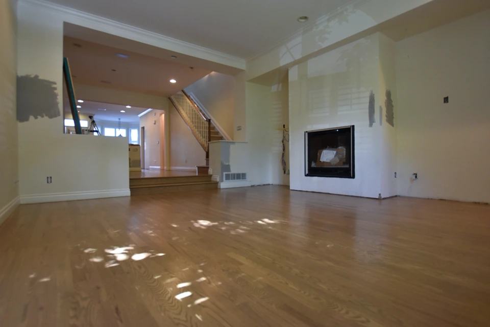 Red Oak Stained Bona Sand Dune