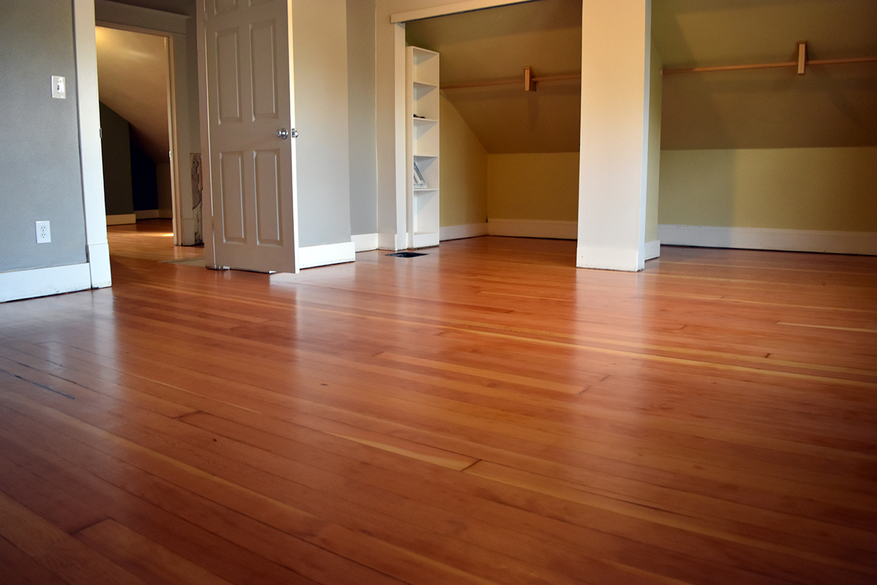 Douglas Fir Floors Sanded And Refinished