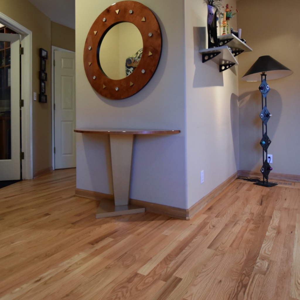 Natural Stain on Red Oak