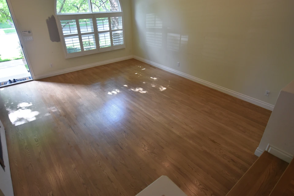 Red Oak Stained Bona Sand Dune