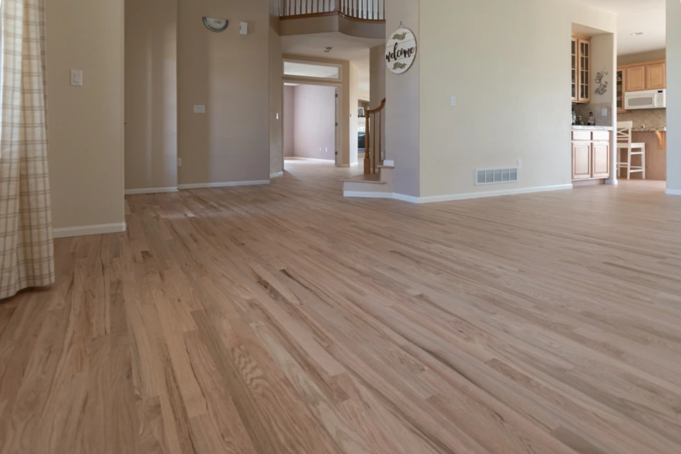 Loba Invisible on Red Oak Flooring