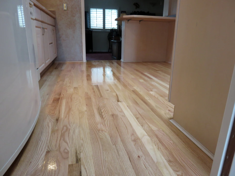 Red Oak Floors with Amber Seal