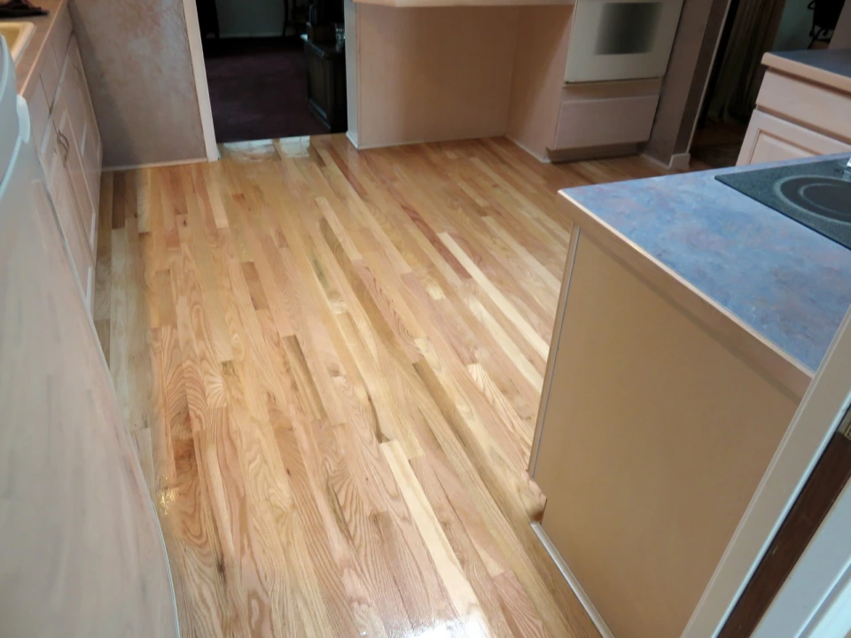 Red Oak Floors with Amber Seal
