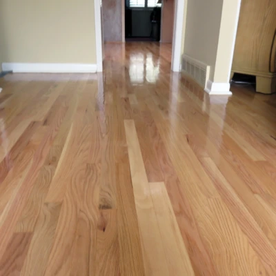 Red Oak Floors with Amber Seal