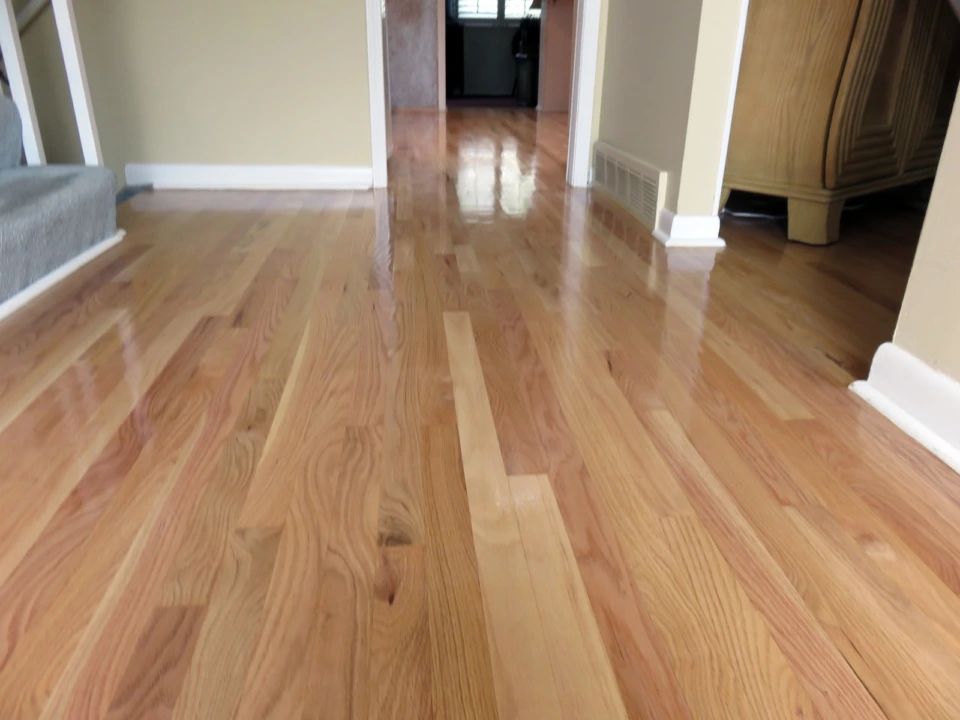 Red Oak Floors with Amber Seal
