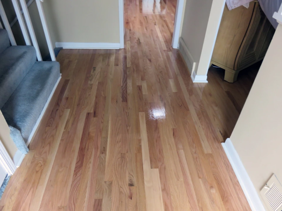Red Oak Floors with Amber Seal