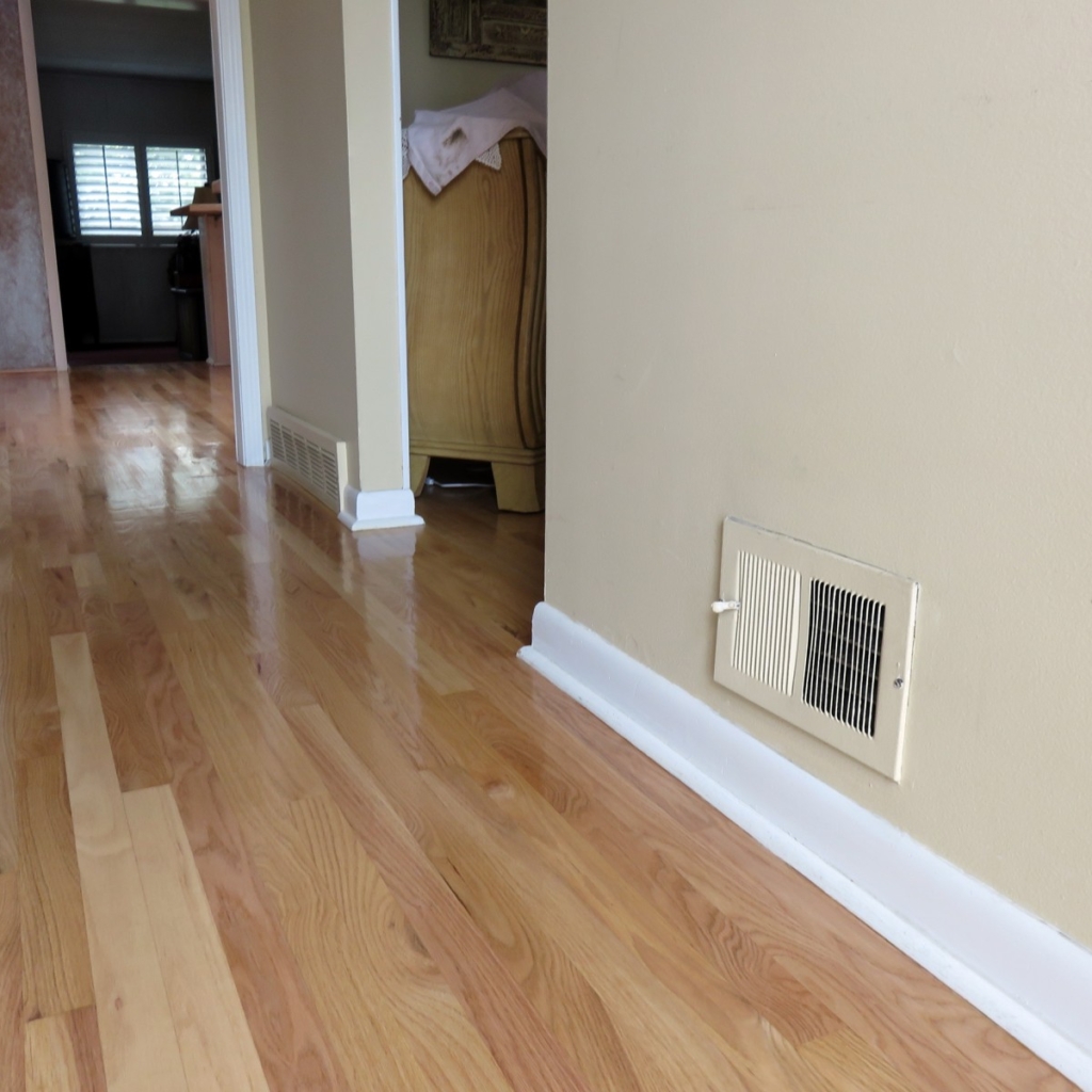 Red Oak Floors with Amber Seal