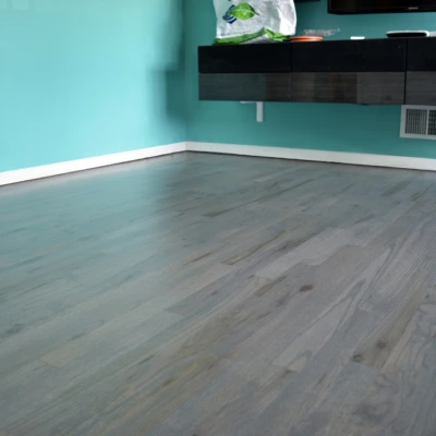 Bona Gray Stain on Red Oak
