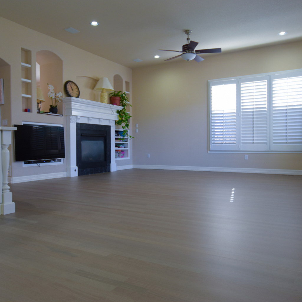 Brazilian Cherry Stained Gray