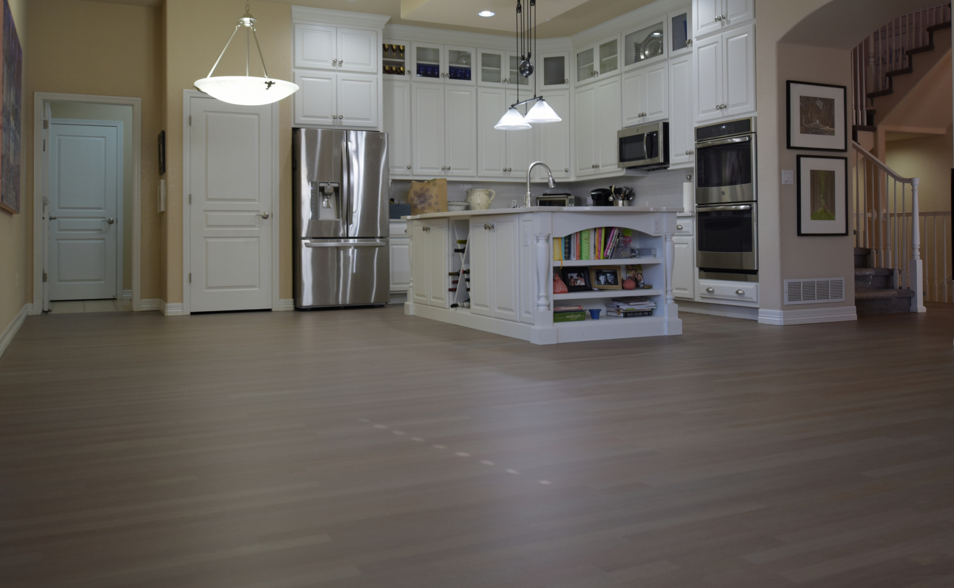Brazilian Cherry Stained Gray The Flooring Artists
