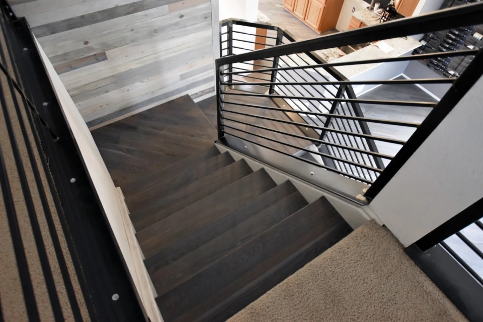 Staircase - Rubio Monocoat - Fumed + Smoke Oil 5%