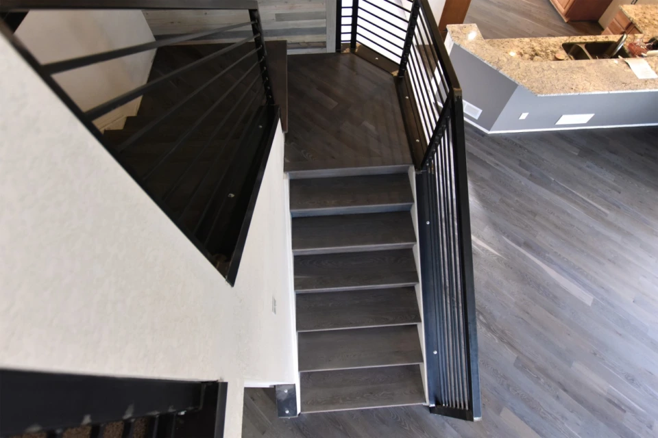 Staircase - Rubio Monocoat - Fumed + Smoke Oil 5%