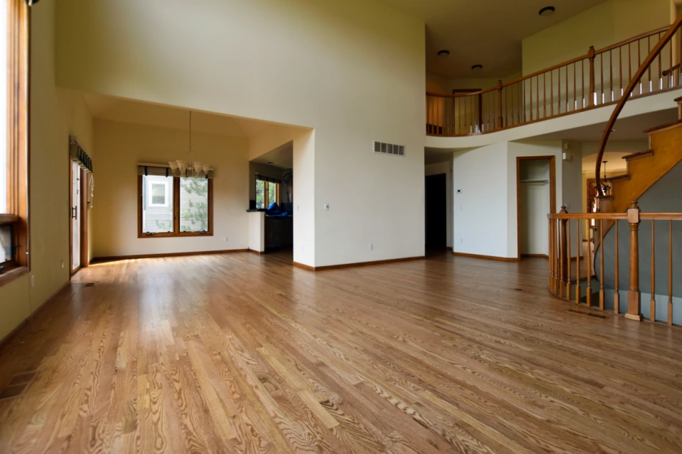 Golden Oak Stain on Red Oak