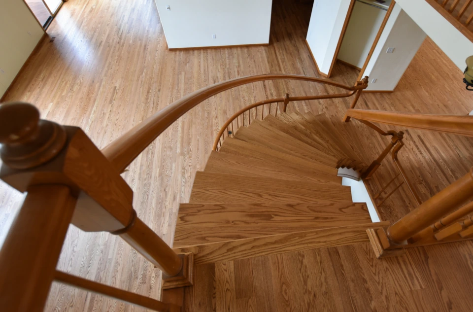 Staircase Golden Oak Stain