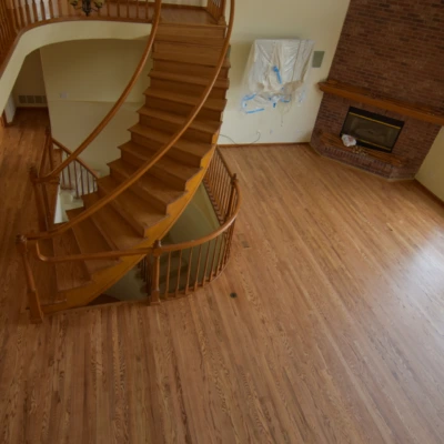 Staircase Golden Oak Stain