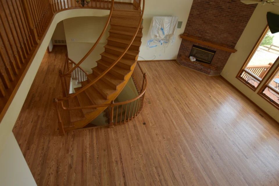 Staircase Golden Oak Stain