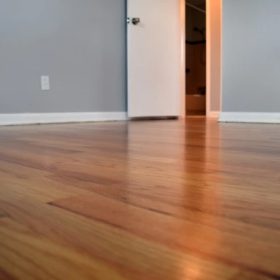 OIl-Based Finish on Red Oak - Grain