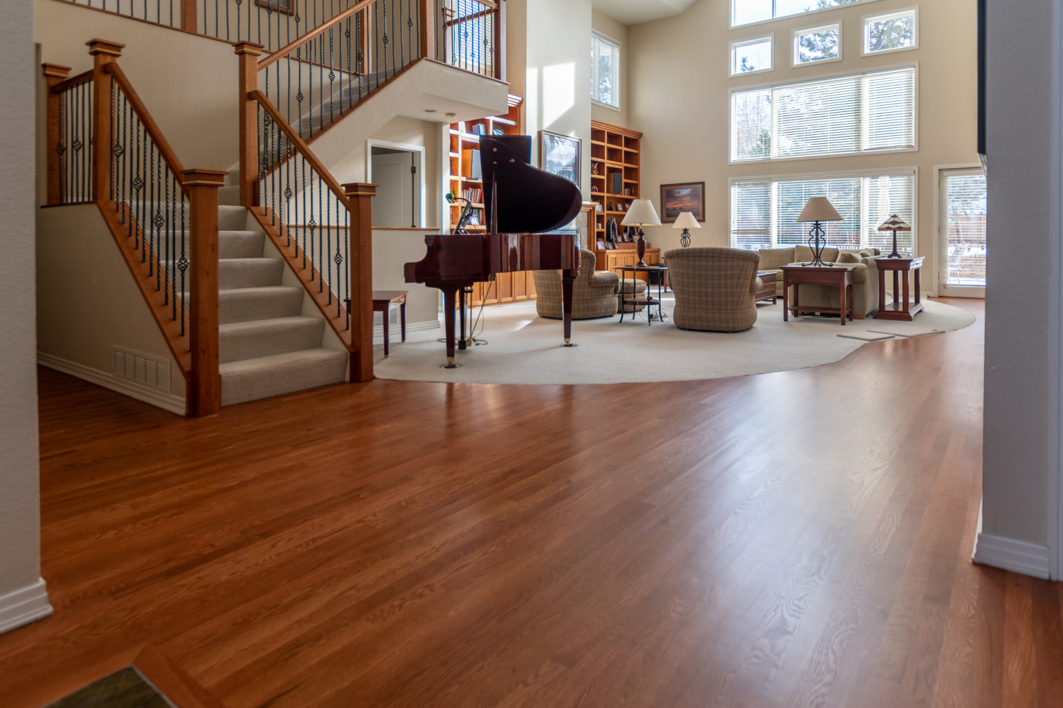 White Oak Floors Stained Gunstock The Flooring Artists