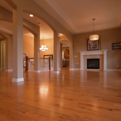 American Cherry Floor finished with Oil-based finish