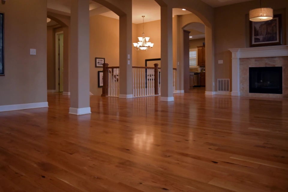 American Cherry Floor finished with Oil-based finish