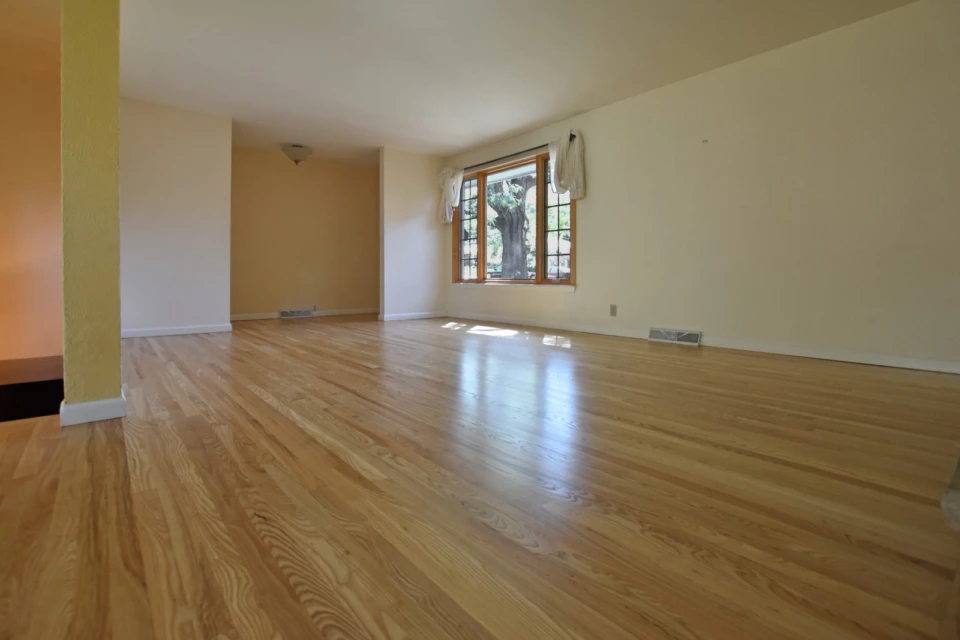 Ash Hardwood Floors with natural stain