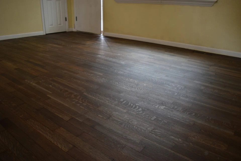 Rubio Monocoat Fumed Floor with Pure Oil. Denver, CO.
