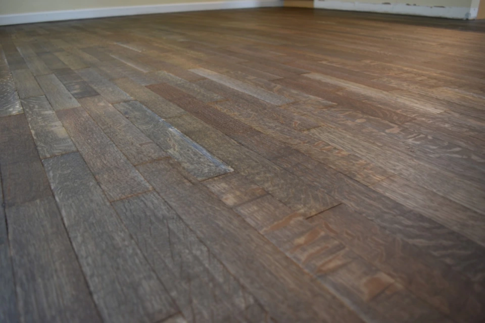 Rubio Monocoat Fumed Floor on White Oak